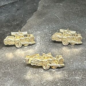 Mercury Industries Formal Wear Cuff links Tie Clip Set Caterpillar Cat